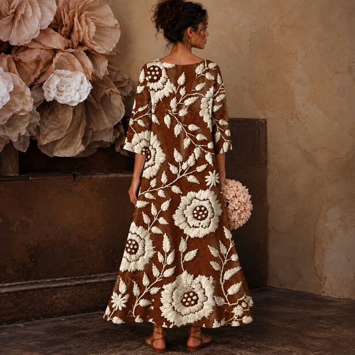 Bria Enchantment Dress - Bohemian Flower