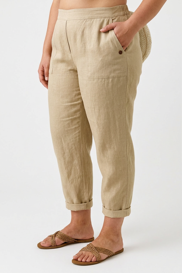 Ingrid | Stylish Pants With Side Pockets