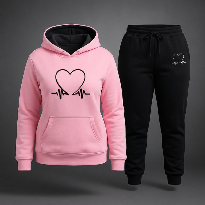 Maeve | Heartbeat Tracksuit Set