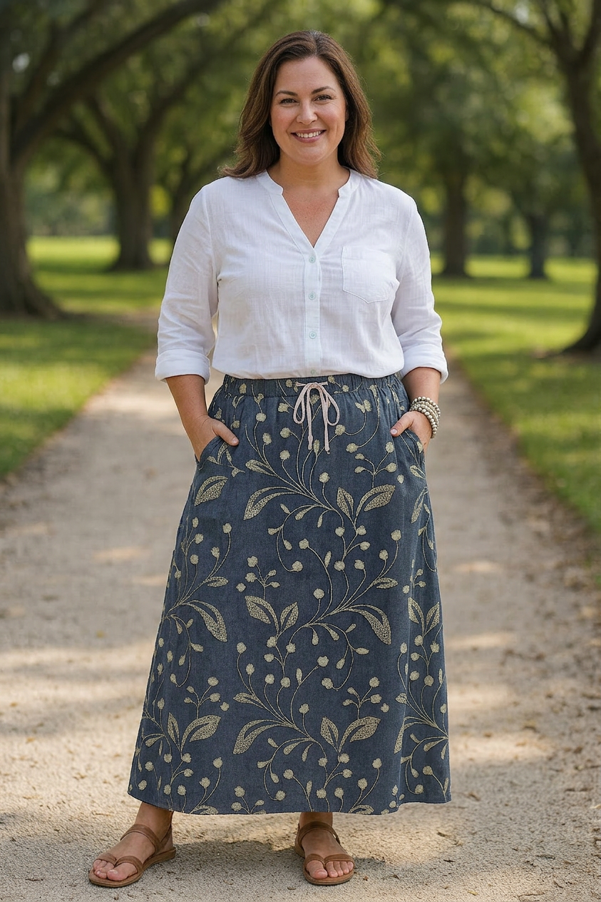 Astrid Everyday Breeze Travel Skirt