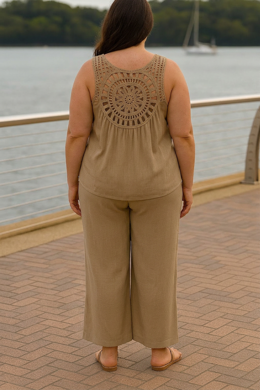 Dovie | Bayview Sleeveless Two-Piece Set