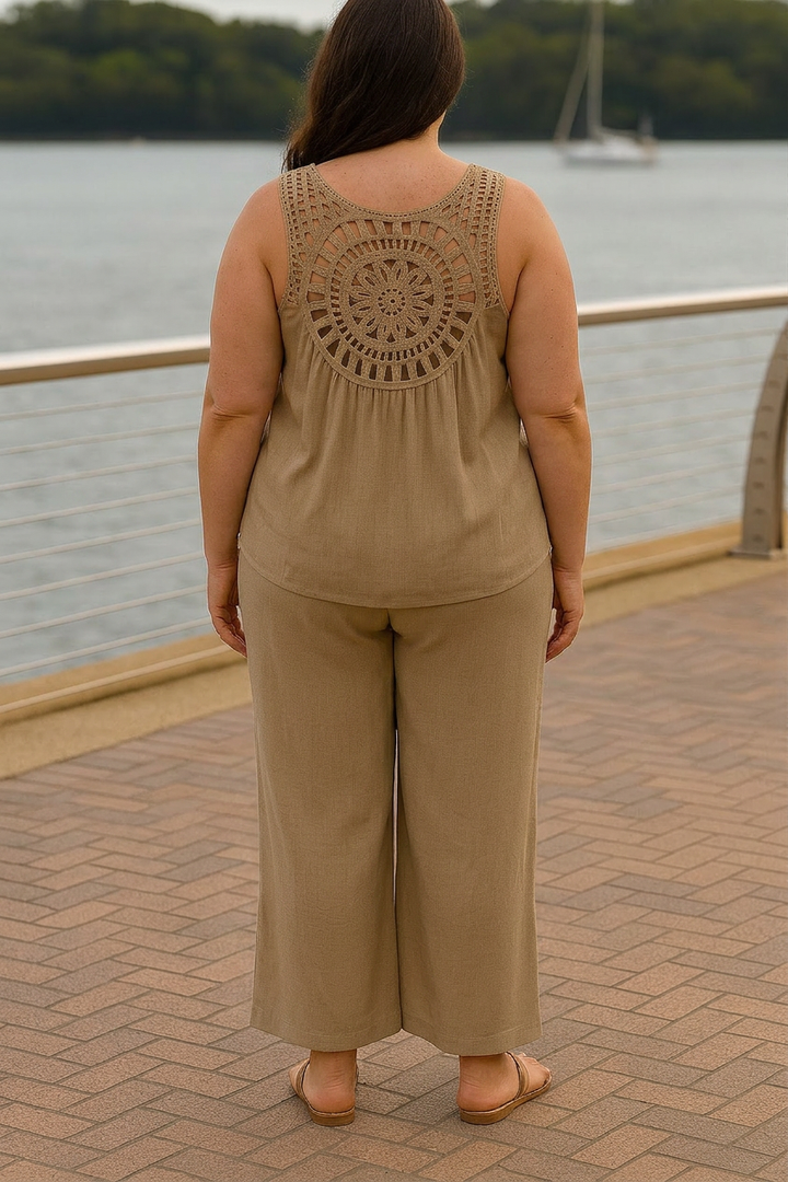 Dovie | Bayview Sleeveless Two-Piece Set