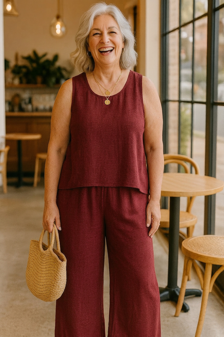 Dovie | Bayview Sleeveless Two-Piece Set