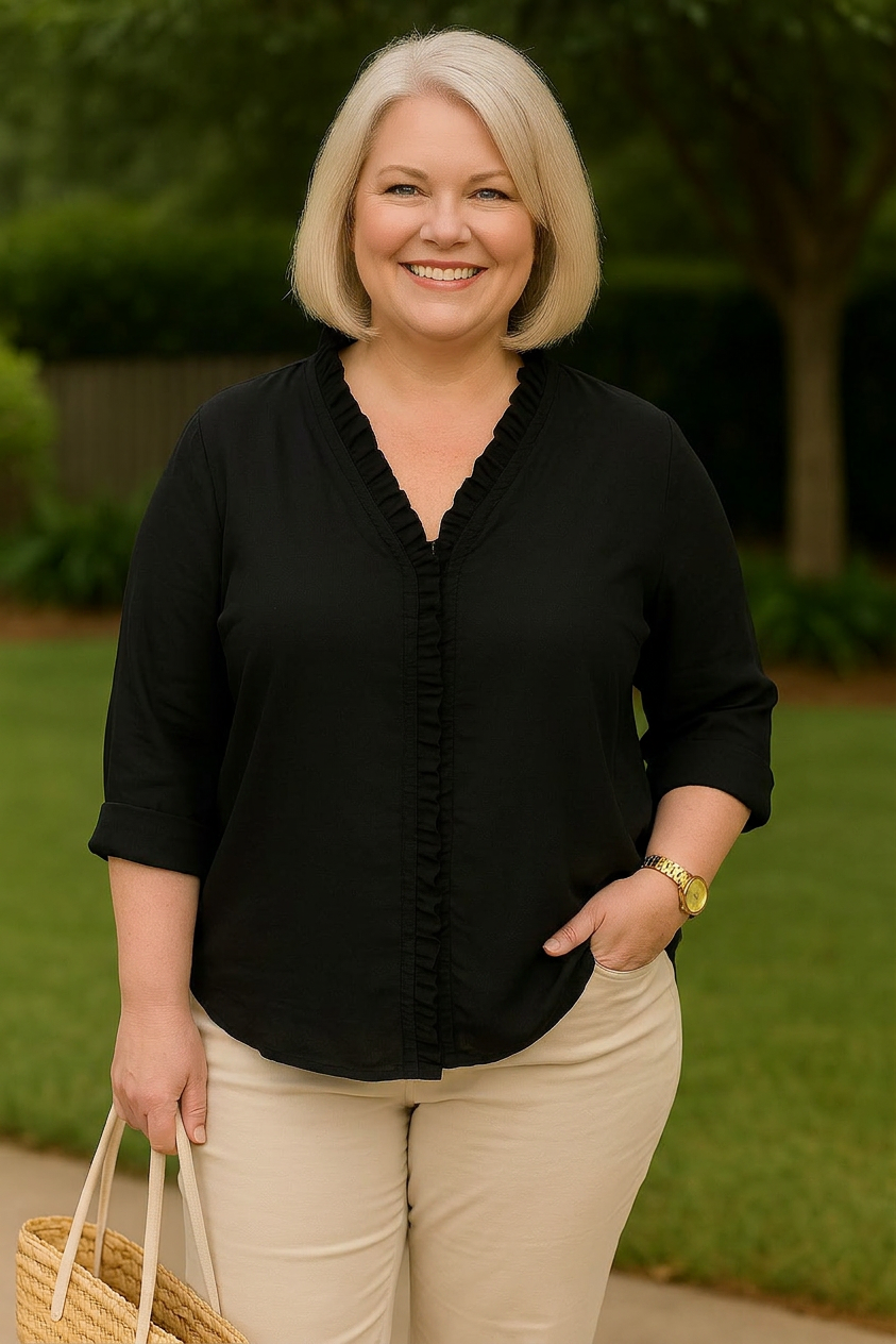 Briar | Soft Ruffle Blouse