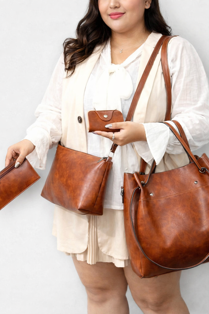 Persephone - 4-Piece Vintage Bag Set