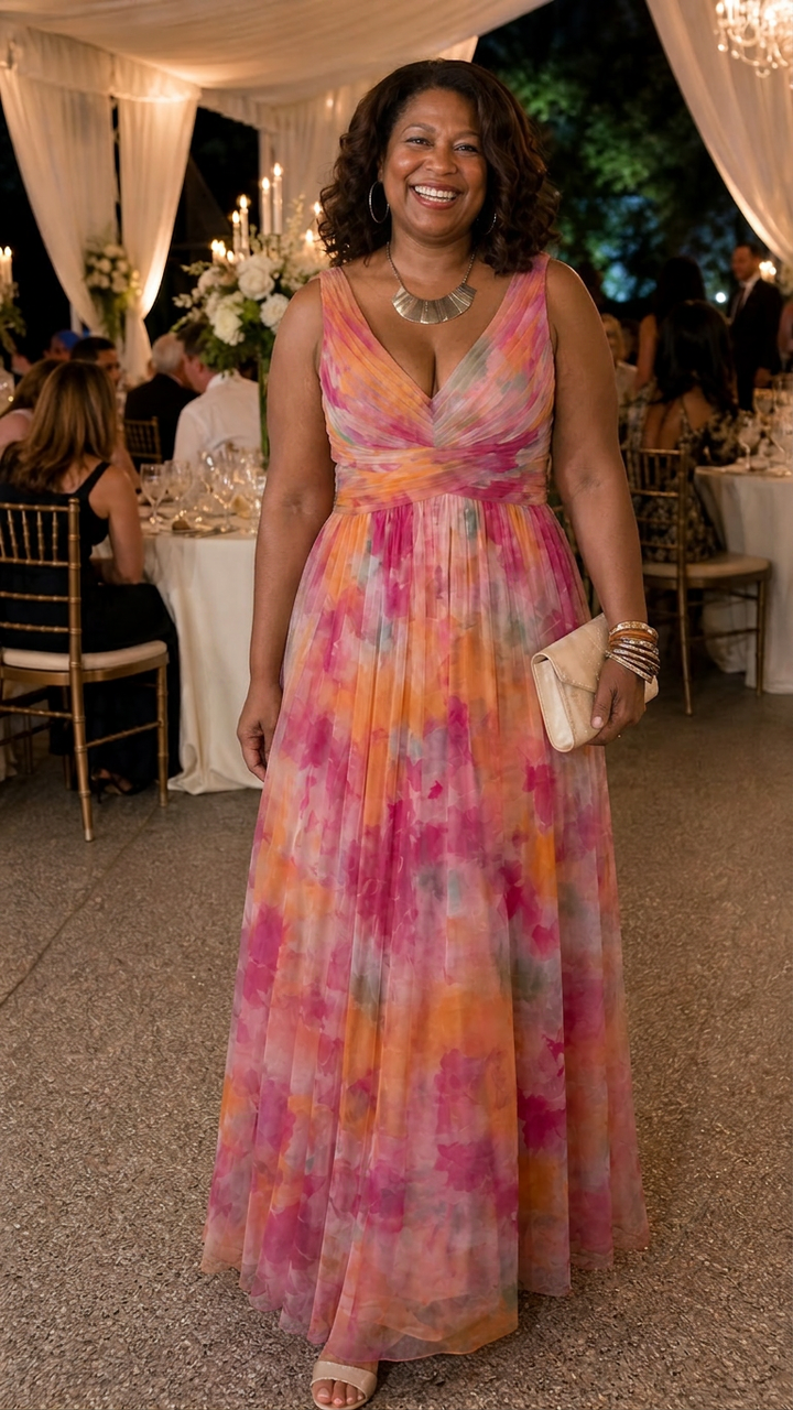 Stella &amp; Grace™ | Soft Wrap Maxi Dress