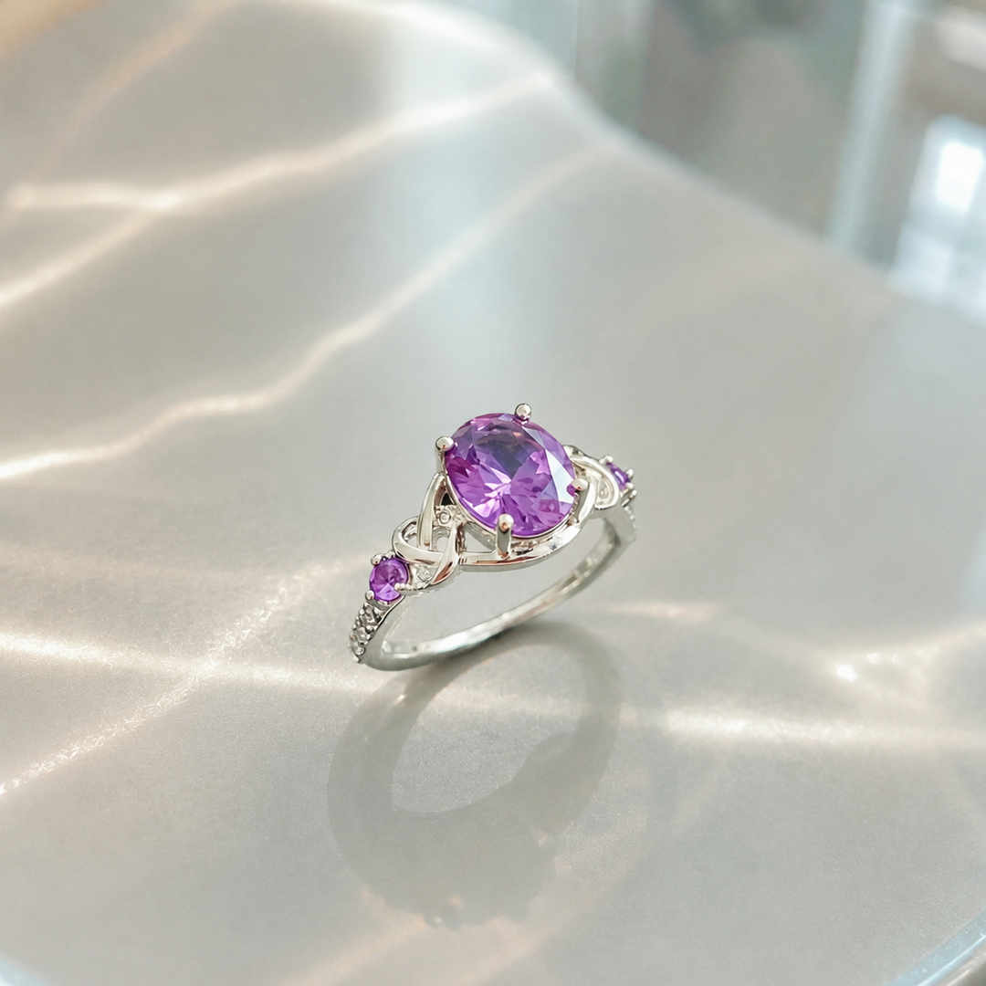 Kit Knot Ring | White Gold