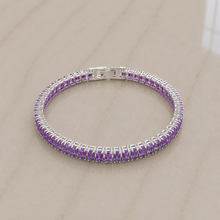 Romaine Vertéa Tennis Bracelet | White Gold