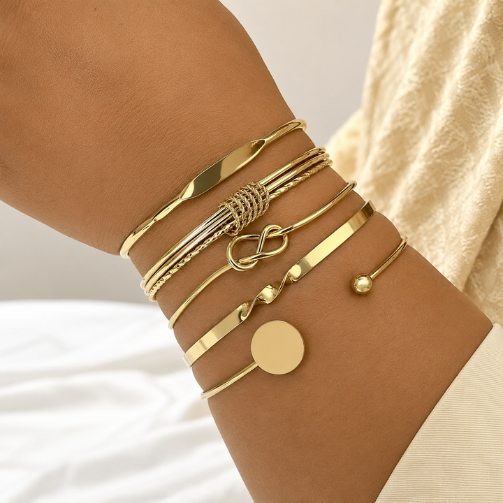 Winslow Elegance Bracelet Set | Gold