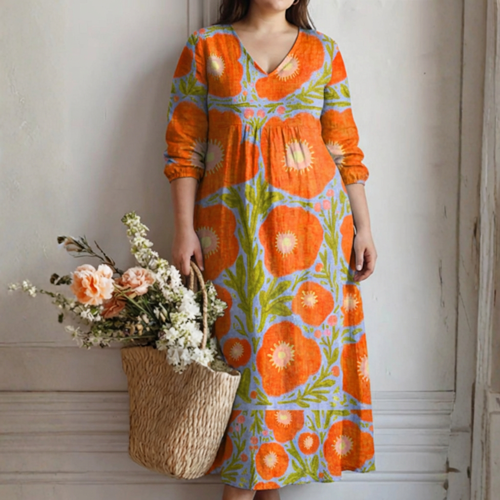 Calliope - Enchanted Floral Dress