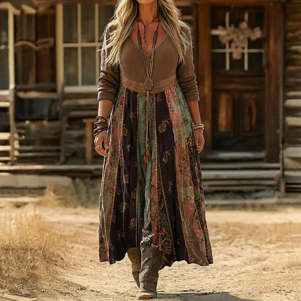 Pearl | Vintage-Inspired Long Sleeve Casual Dress