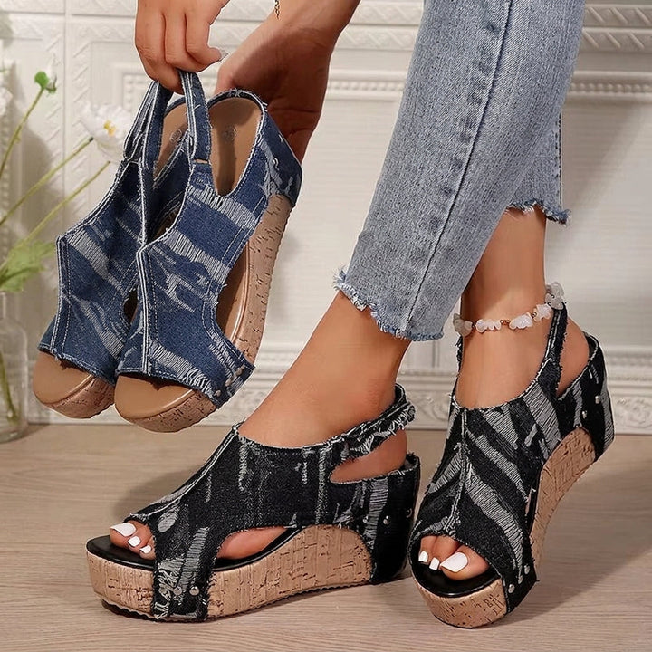 Maeve | Wedge Sandals
