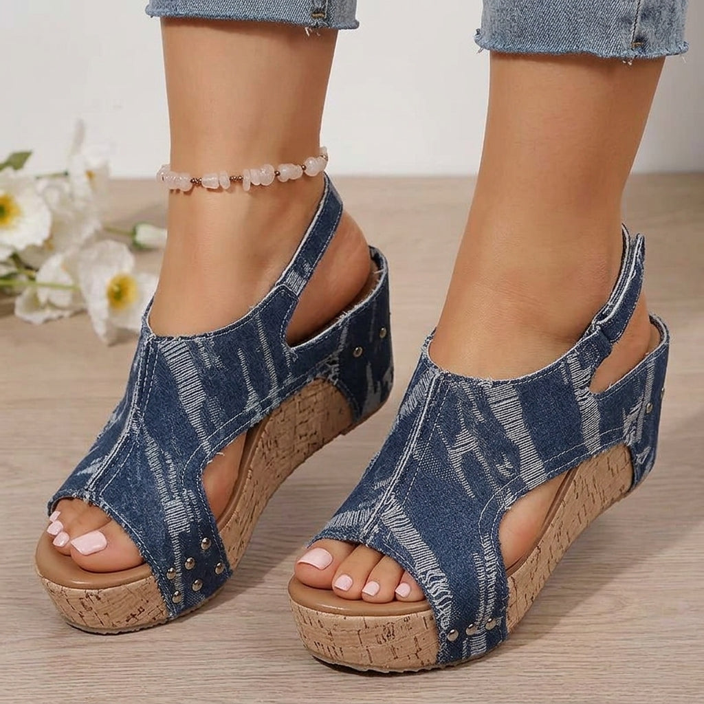 Maeve | Wedge Sandals