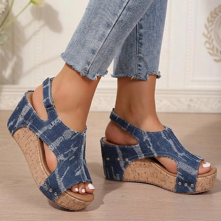 Maeve | Wedge Sandals
