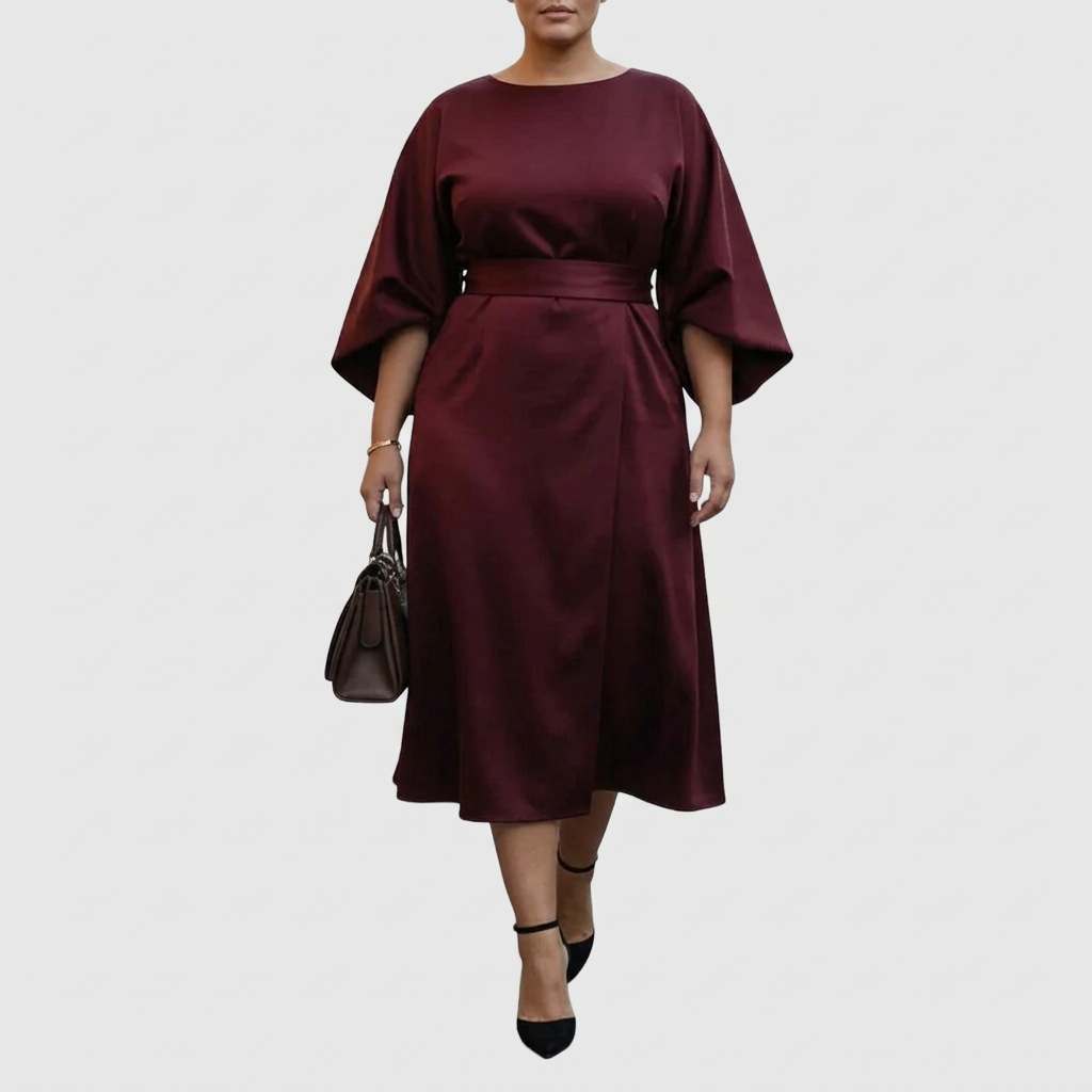 Zora | Maxi Dress with Batwing Sleeves