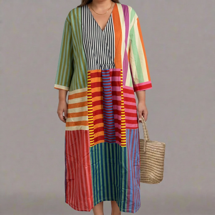 FLORENCE | ELEGANT GEOMETRIC DRESS