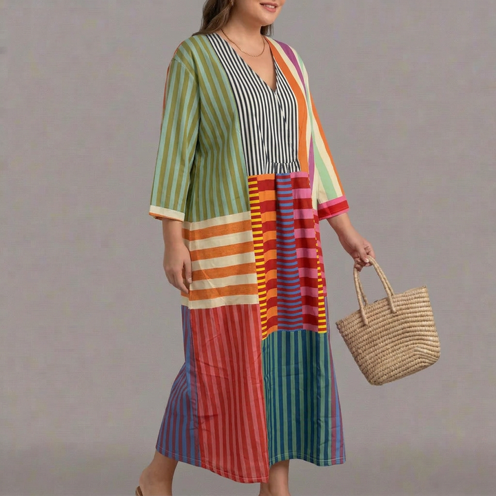 FLORENCE | ELEGANT GEOMETRIC DRESS