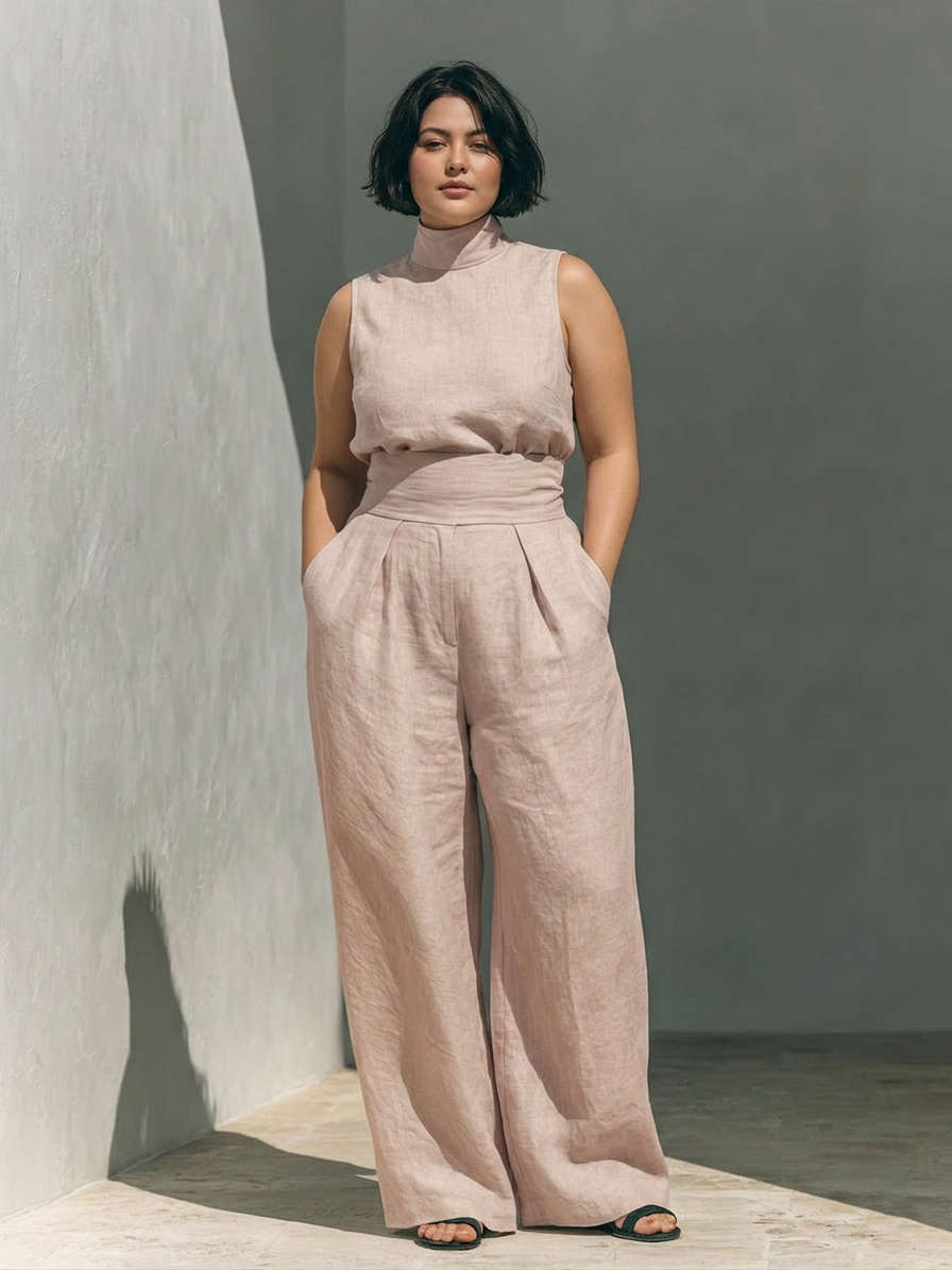 Astrid - Co-ord Set Minimalist Linen