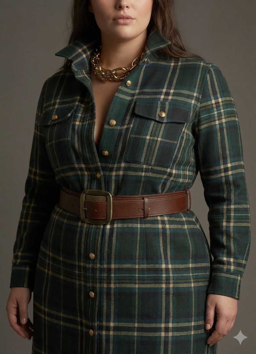Bonnie | Classic Button-Up Shirt Dress