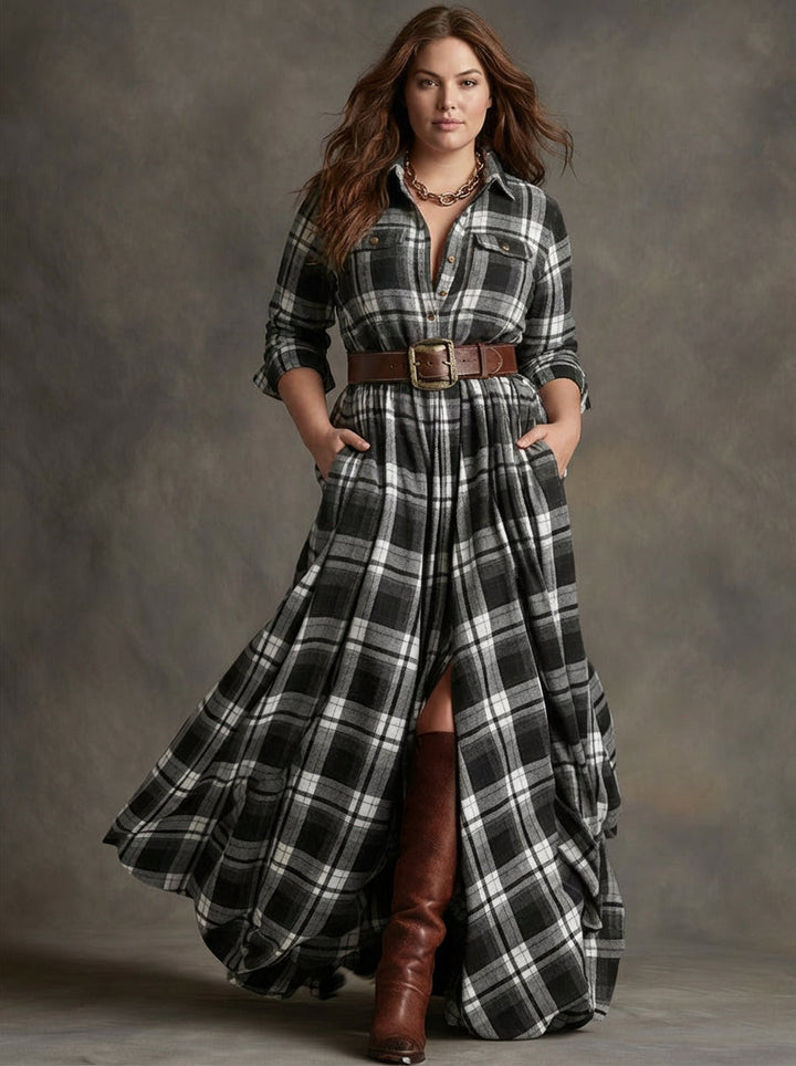 Bonnie | Classic Button-Up Shirt Dress