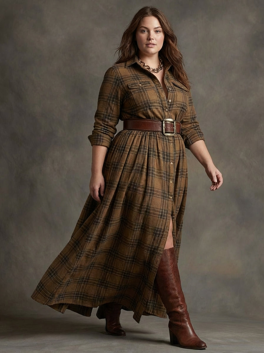 Bonnie | Classic Button-Up Shirt Dress