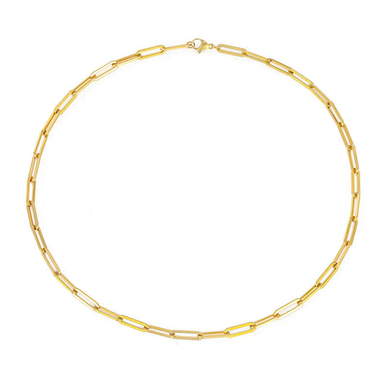 Sigrid Elegant Chain Necklace | Gold