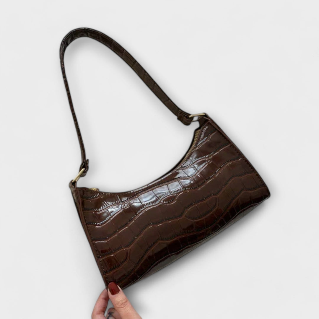 Lara - Shiny Leather Bag