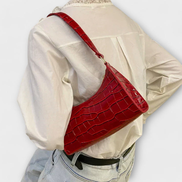 Lara - Shiny Leather Bag