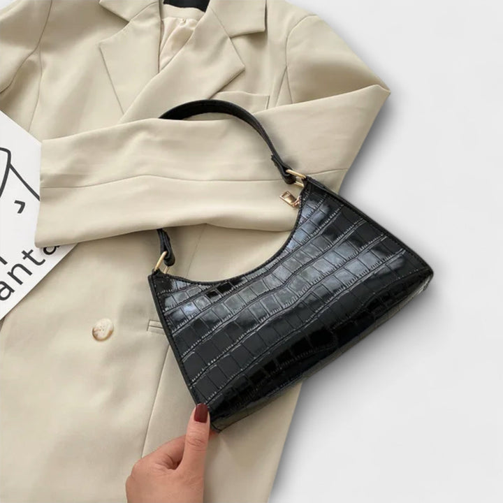 Lara - Shiny Leather Bag