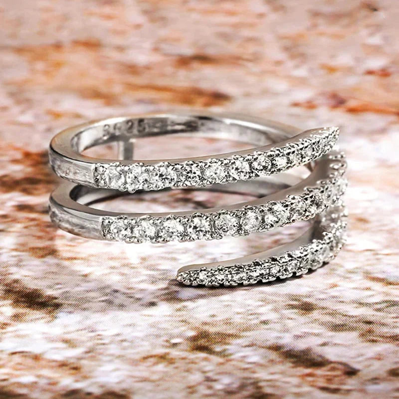 Cosima Sassetti Ring | White Gold