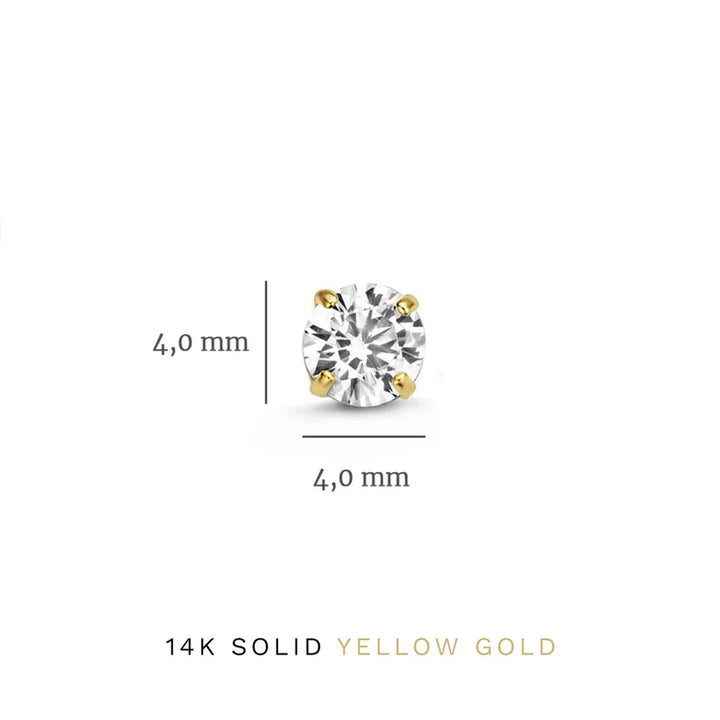 Persephone de Lune Stone Earrings Set | Gold