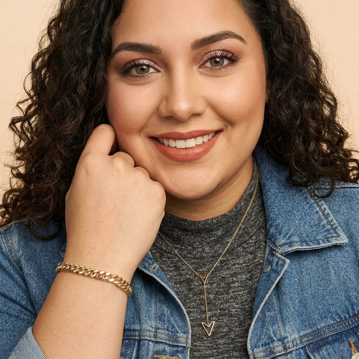 Lael Cuban Bracelet | Gold
