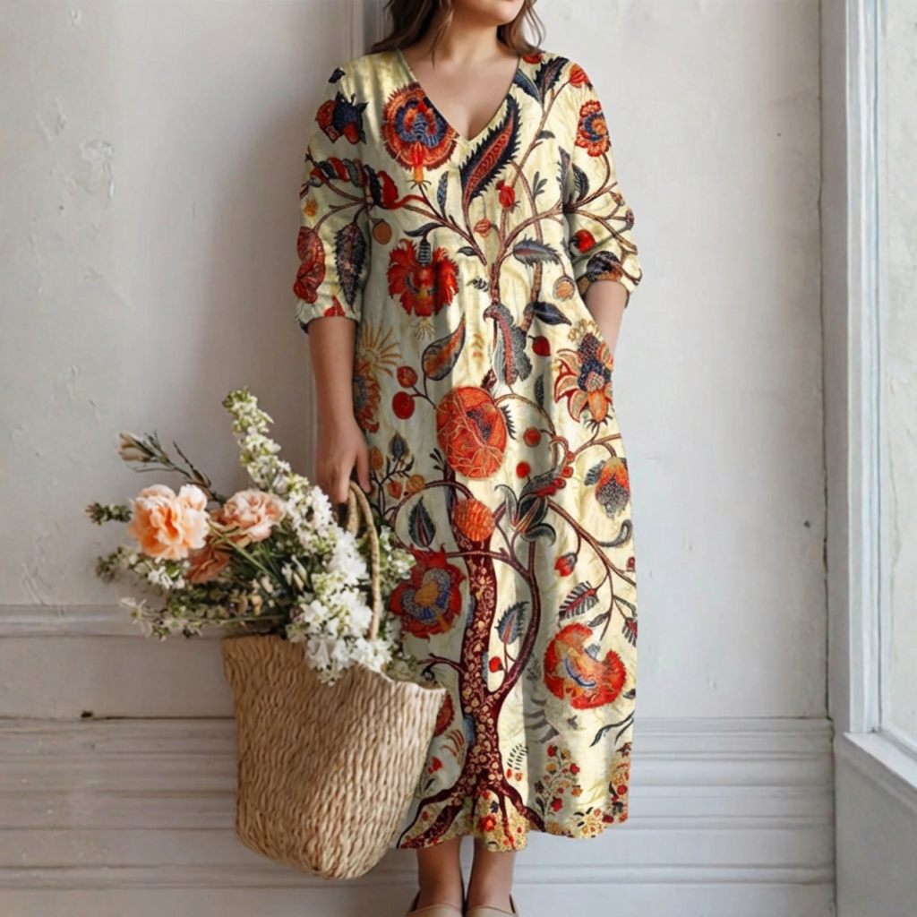 Fleur - Bohemian Floral Dress