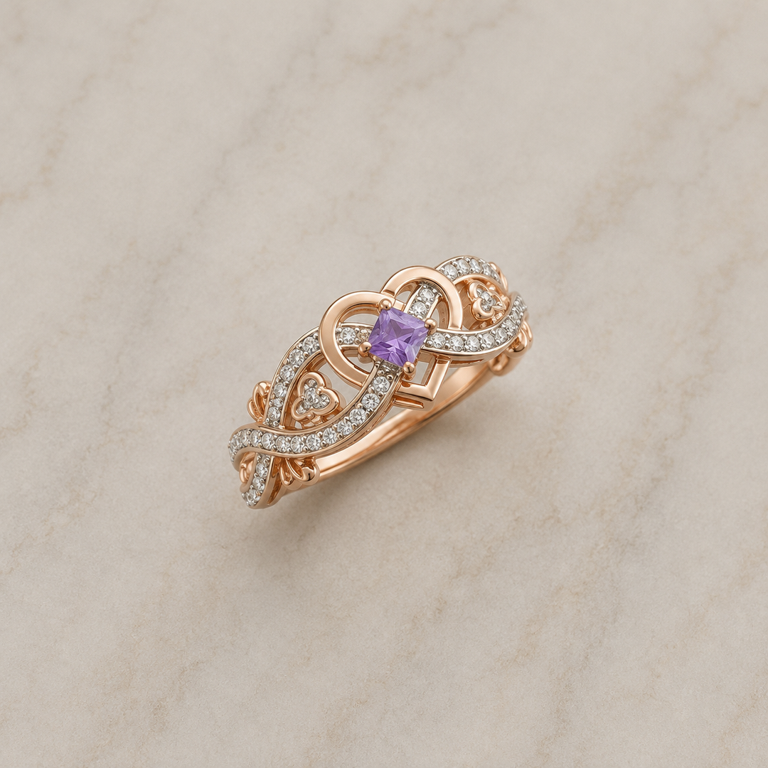 Nerissa Gold &amp; Silver Ring | Mixed Gold