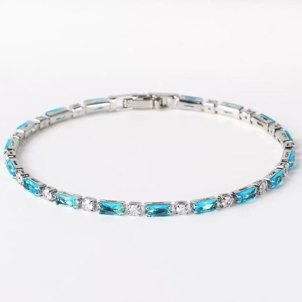 Nell Turquoise Stone Bracelet | Gold