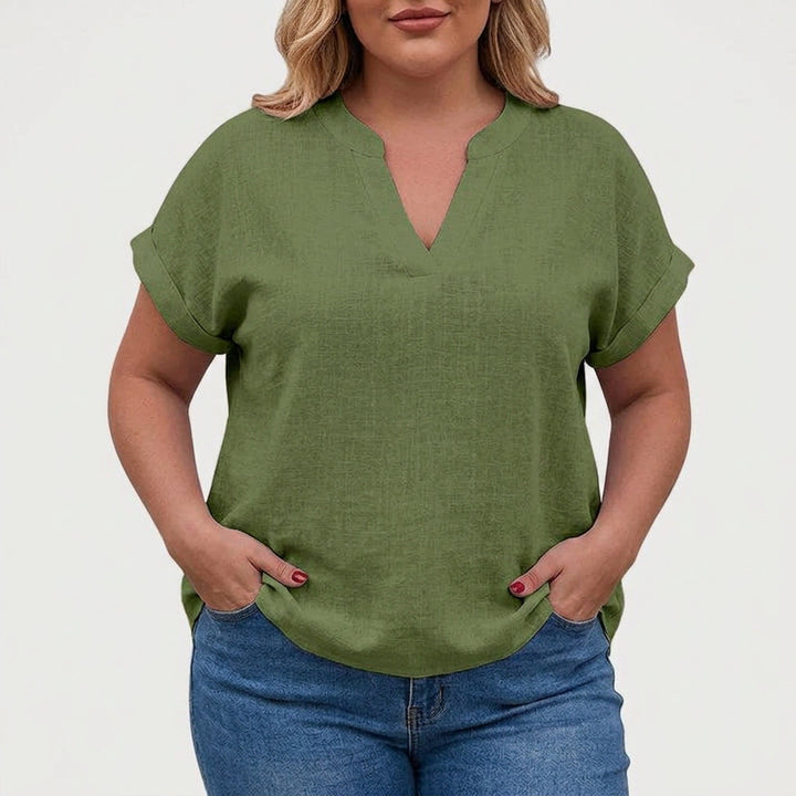 Ysolde | Comfortable V-Neck Blouse