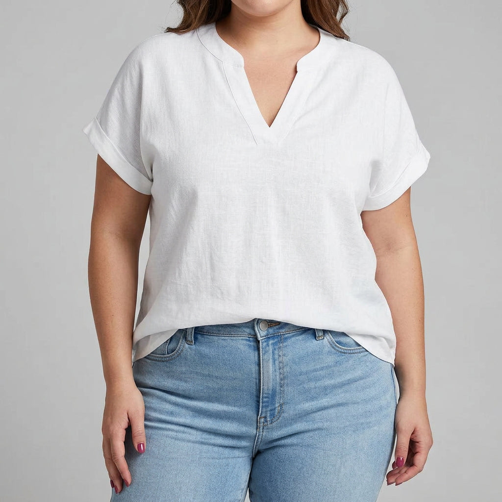 Ysolde | Comfortable V-Neck Blouse