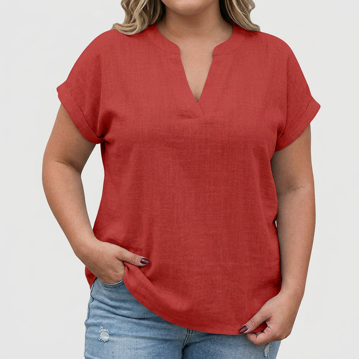 Ysolde | Comfortable V-Neck Blouse