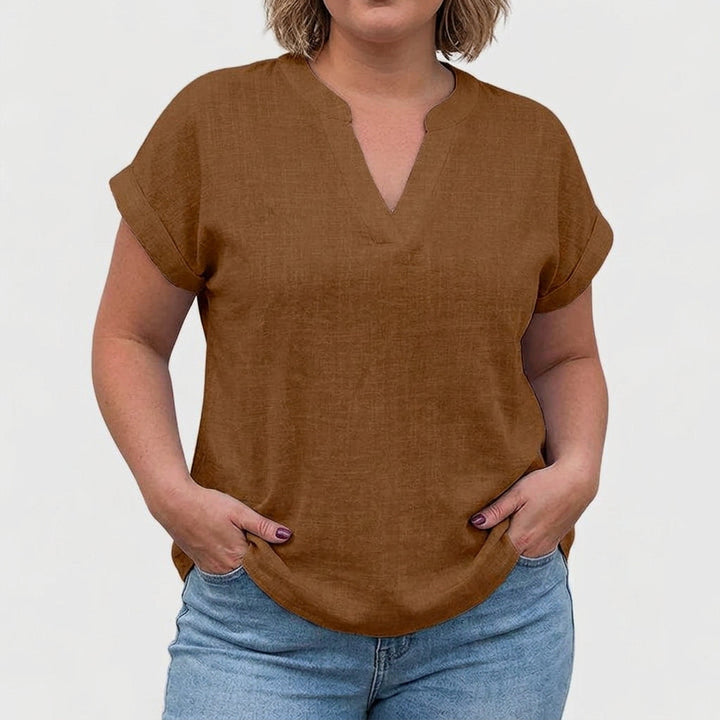 Ysolde | Comfortable V-Neck Blouse