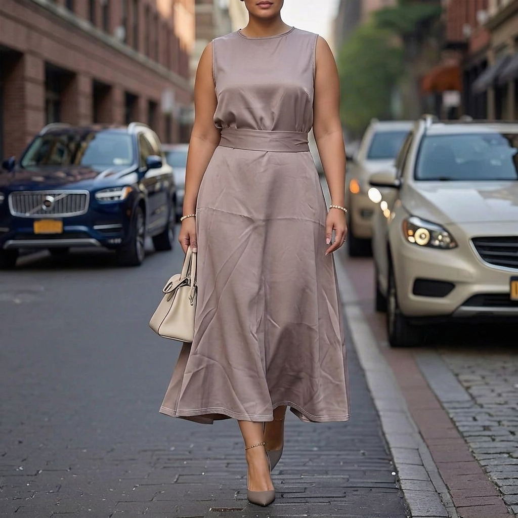 Ottilie | Urban Grace Midi Dress