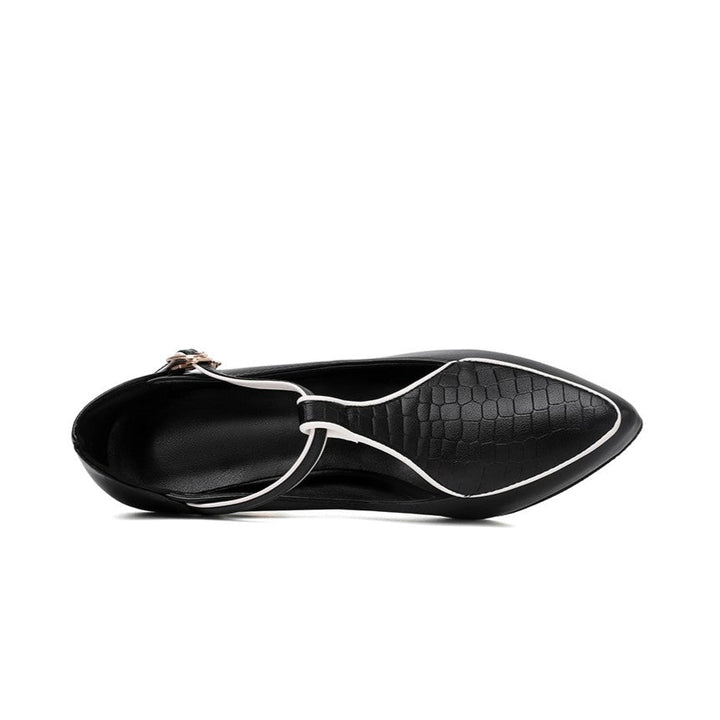 Monroe – T-Bar Jewel Pumps