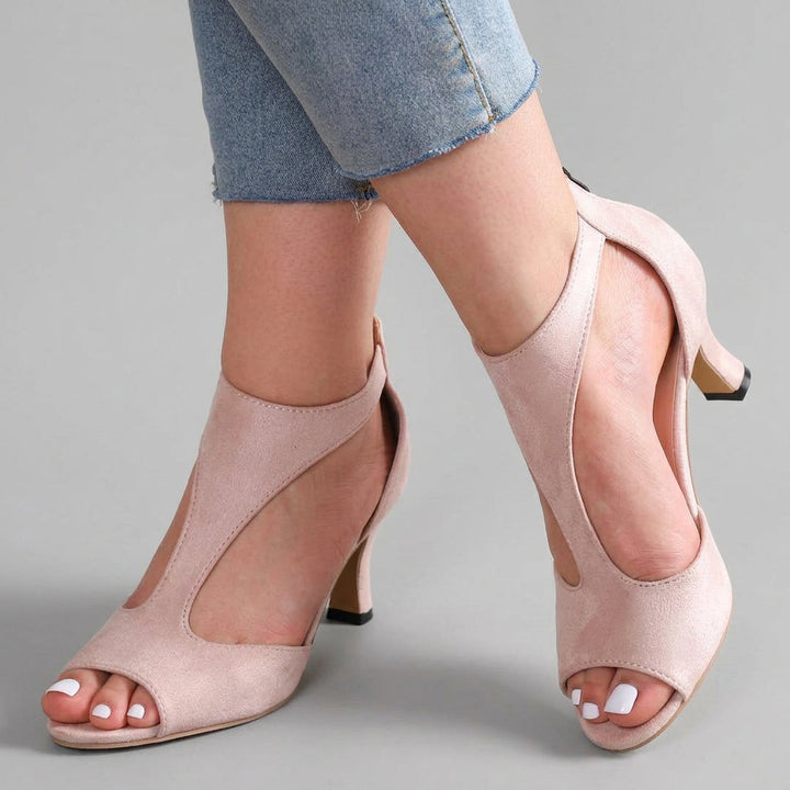 Opaline - Orthopedic sandals with heel