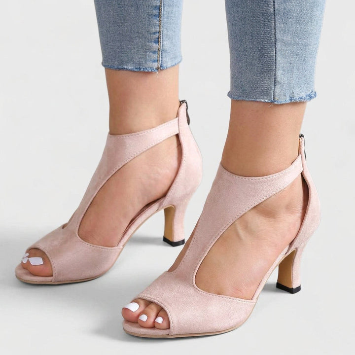 Opaline - Orthopedic sandals with heel