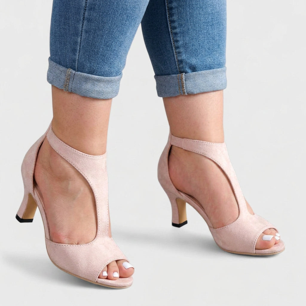 Opaline - Orthopedic sandals with heel