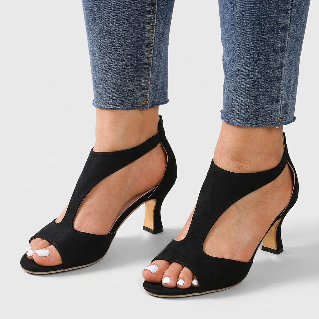 Opaline - Orthopedic sandals with heel