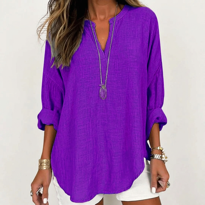 PENELOPE | Linen-look Blouse