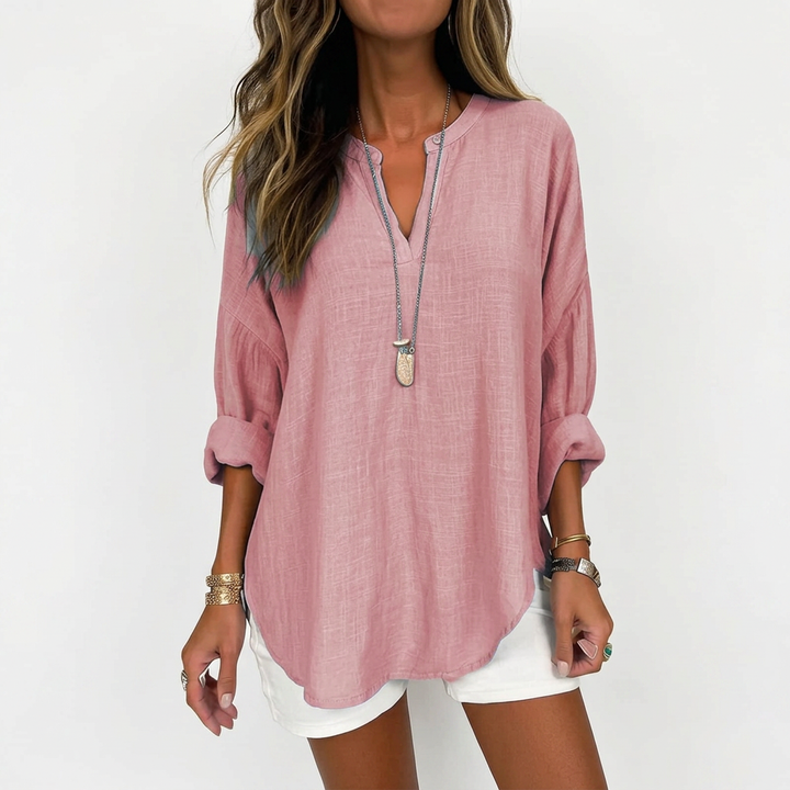 PENELOPE | Linen-look Blouse