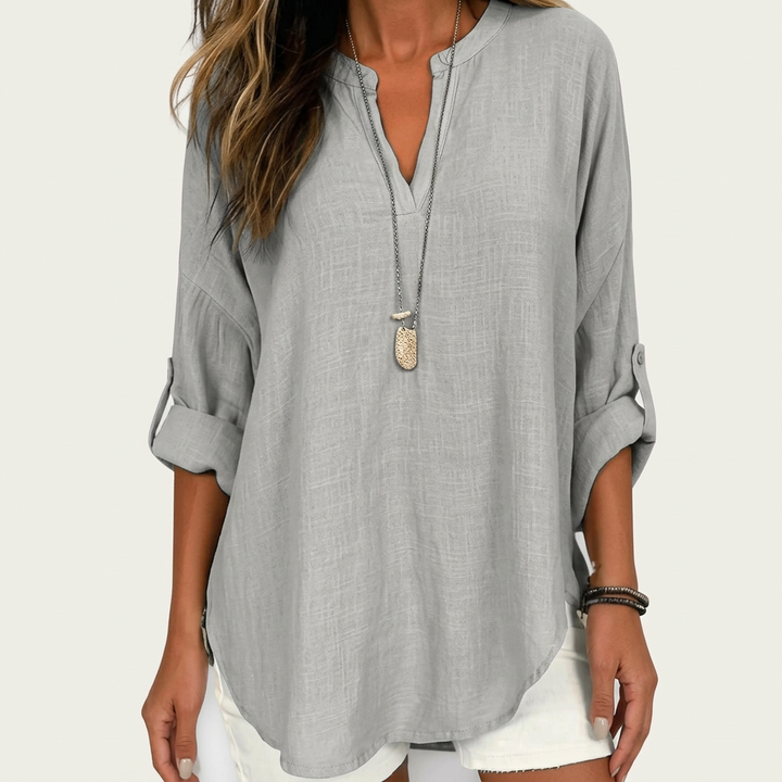 PENELOPE | Linen-look Blouse