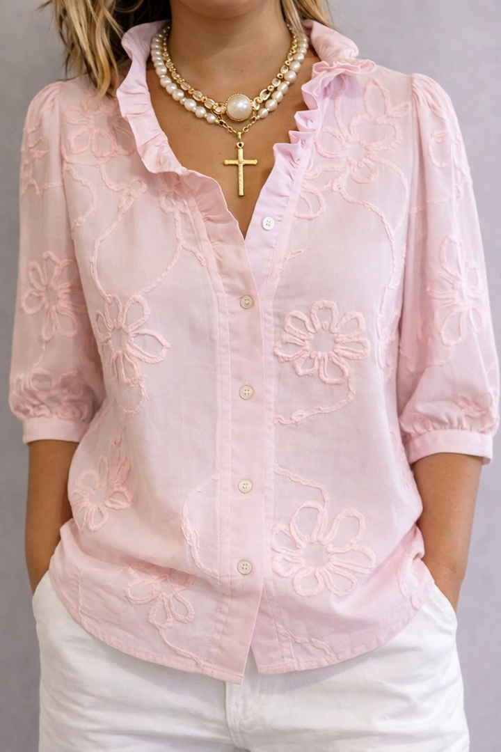 Persephone | Floral Blouse