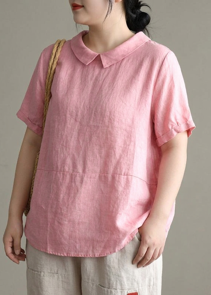 Saoirse - Summer Linen Shirt Blouse